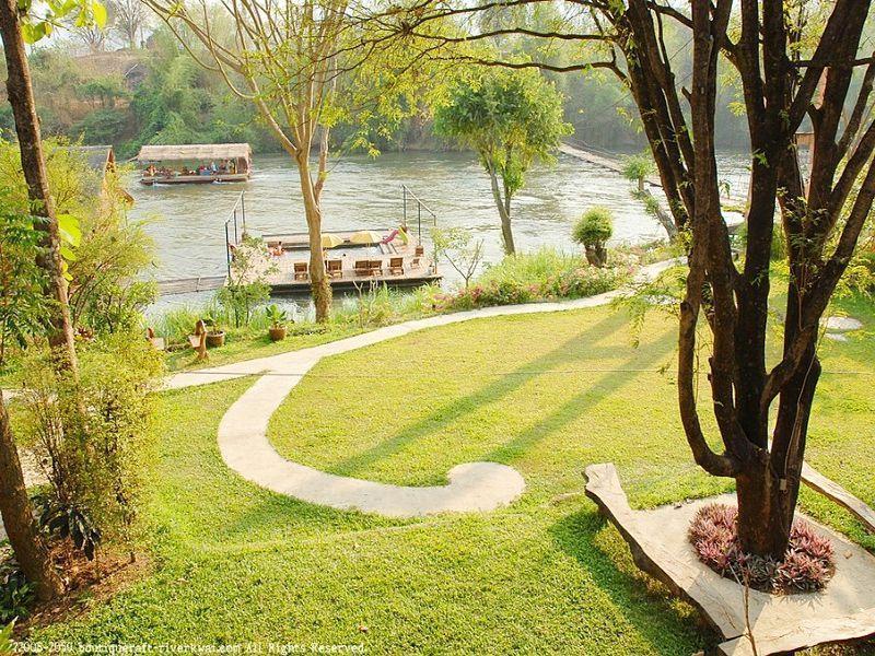 Boutique Raft Resort, River Kwai Ban Huai Maenam Noi Exteriör bild