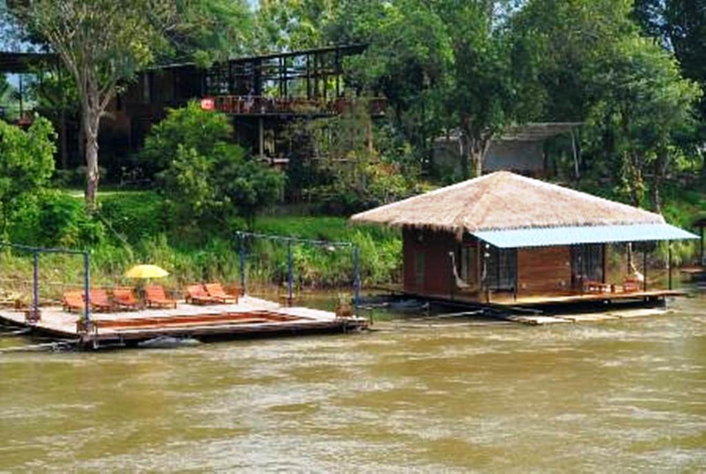 Boutique Raft Resort, River Kwai Ban Huai Maenam Noi Exteriör bild