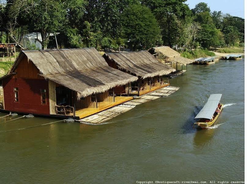 Boutique Raft Resort, River Kwai Ban Huai Maenam Noi Exteriör bild