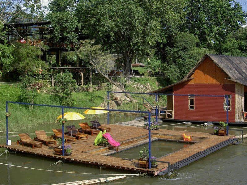 Boutique Raft Resort, River Kwai Ban Huai Maenam Noi Exteriör bild